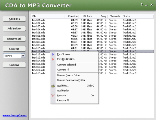 Cda to mp3 converter windows 10